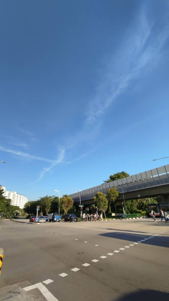 istock cloudless blue sky in the early afternoon 2183841239