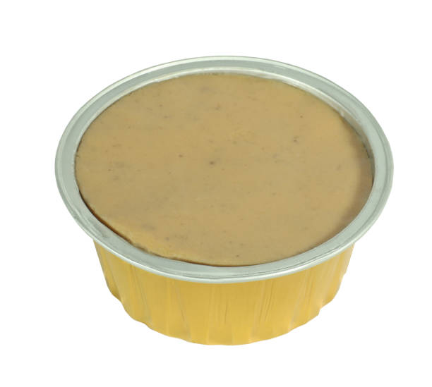 istock Liver pate meat spread isolated on white background 2183843083