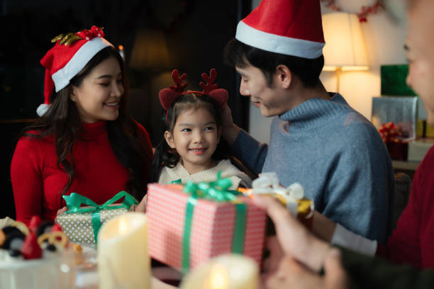 istock Family Holiday Dinner Celebration, spending happy time together on holidays. 2183847584