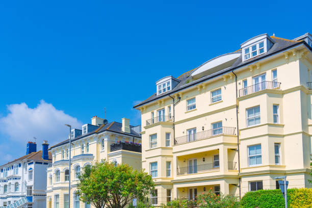 istock Typical English architecture in Hastings 2183851064