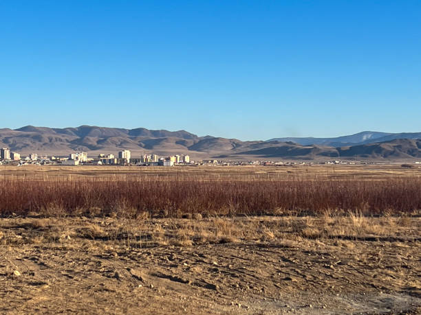 istock Murun city near the mountain range 2183853065