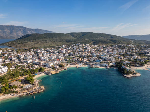 istock Ksamil in Albania by drone 2183860407