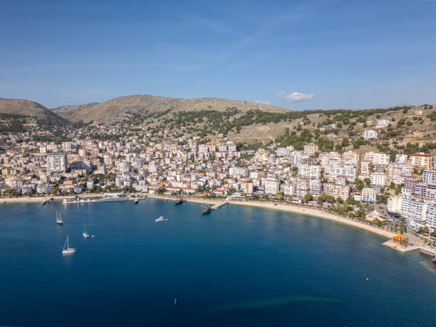 istock Sarande in Albania by drone 2183861001