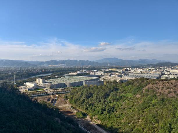 istock Overlooking the industrial park 2183867315