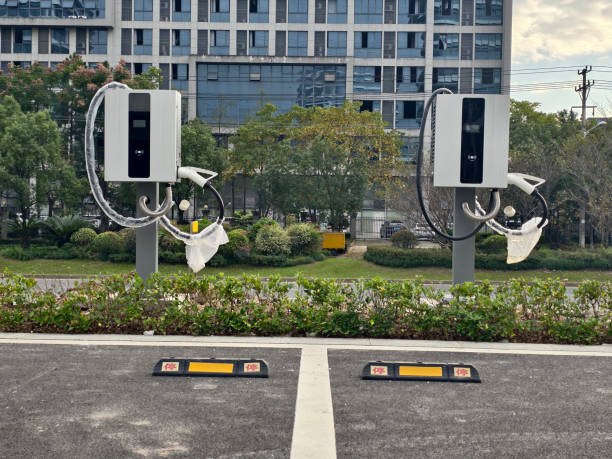 istock Electric vehicle charging stations 2183867465