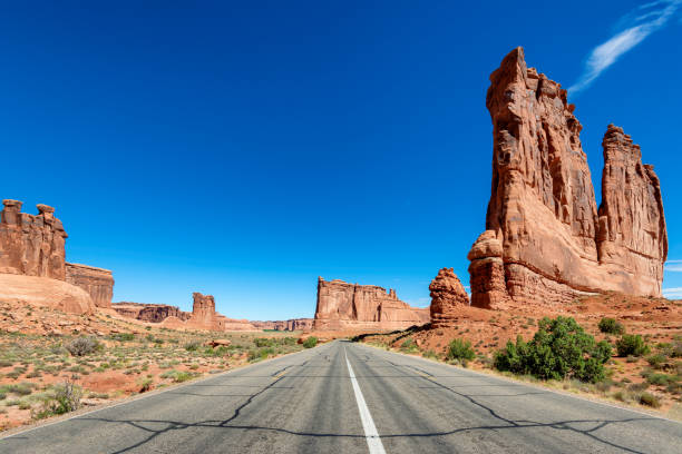 istock Scenic road trip in Arches National Park, Utah 2183867690