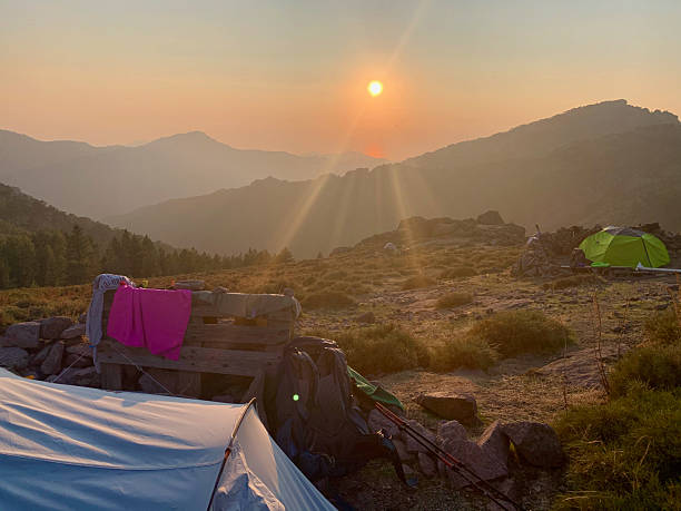 istock Bivouac in Corsica on the GR20 2183869638