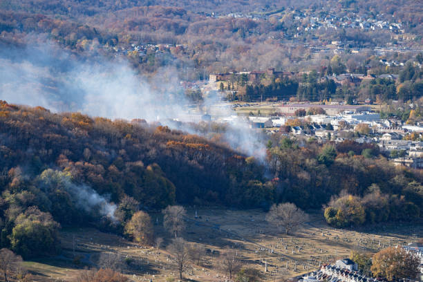 Reading Wildfire 40+ Reading Pennsylvania Weather Stock Photos, Pictures & Royalty-Free ...