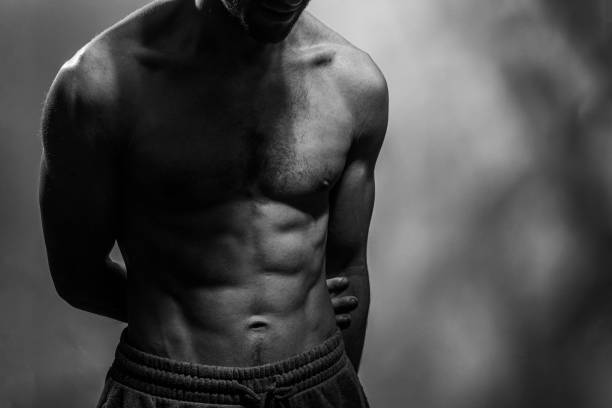 istock A young shirtless muscluar man 2183876097