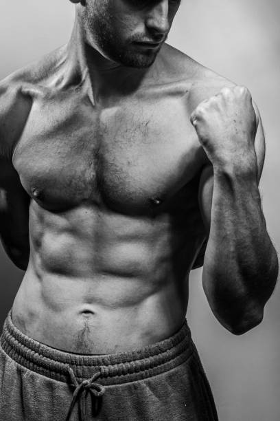 istock A young shirtless muscluar man 2183876233