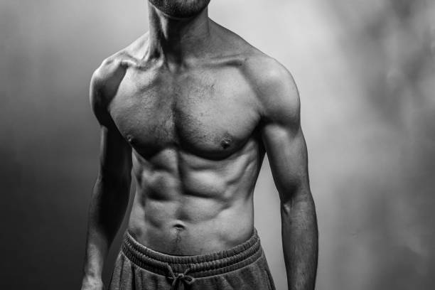 istock A young shirtless muscluar man 2183876292