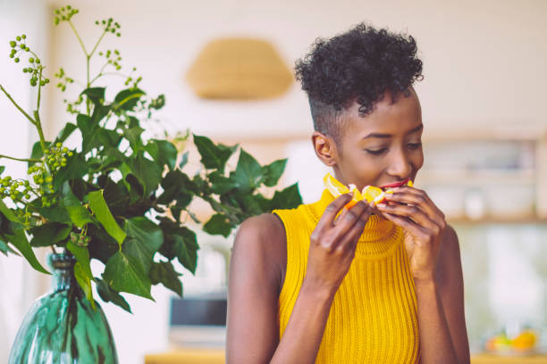 istock Young woman at home 2183877438