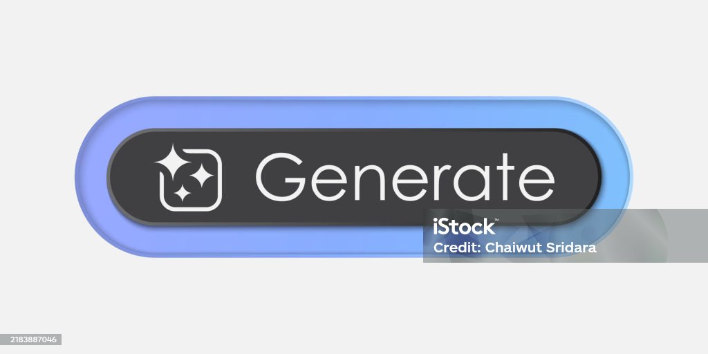 Generate Ai Button User Interface Artificial Intelligence Ui Ux Design ...