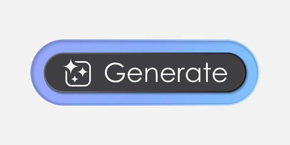 Generate Ai Button User Interface Artificial Intelligence Ui Ux Design ...
