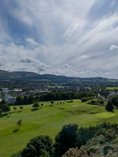 Braid Hills Trail, Edinburgh, Scotland, UK