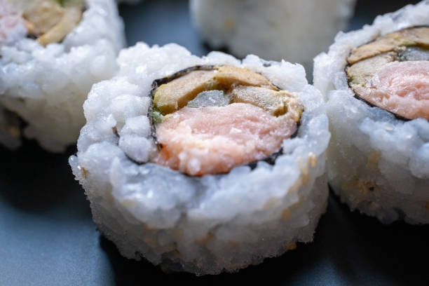istock california roll crab sushi in close up 2183890748