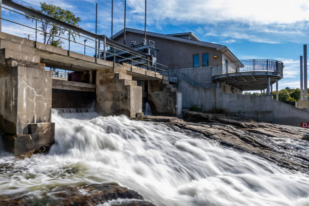 istock Bala Falls, Ontario Powerhouse 2183891658