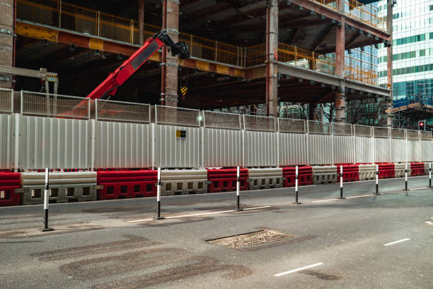 Construction Site Fence in London