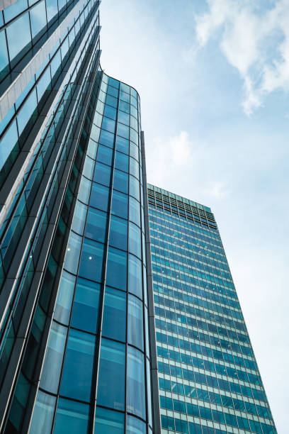 istock Skyscraper in a finance district, London 2183901134