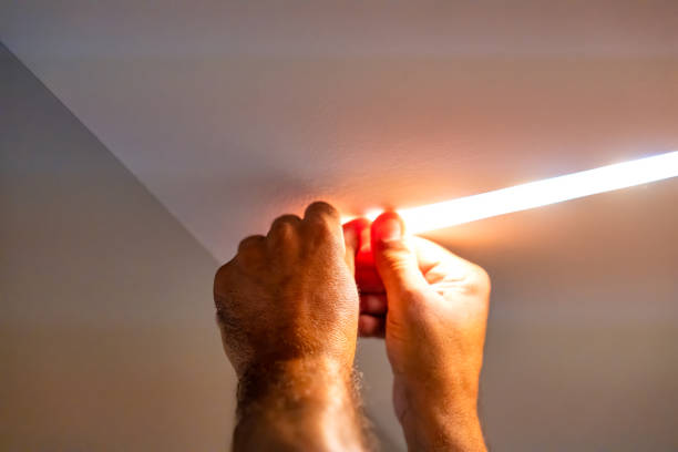 istock Installing LED Strips for Modern Lighting Solutions in Residential and Commercial Spaces 2183901307