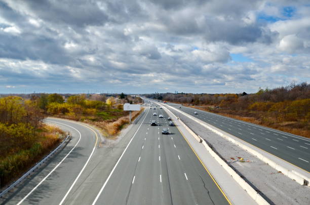 istock Highway 407 near Markham, Ontario 2183901539
