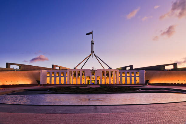 istock ACT parliament house square pink 2183902659