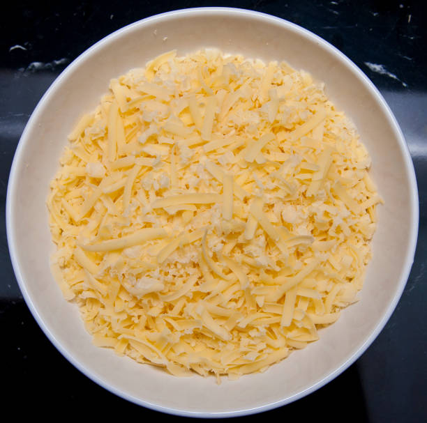 istock Grated cheese in a round bowl 2183906796