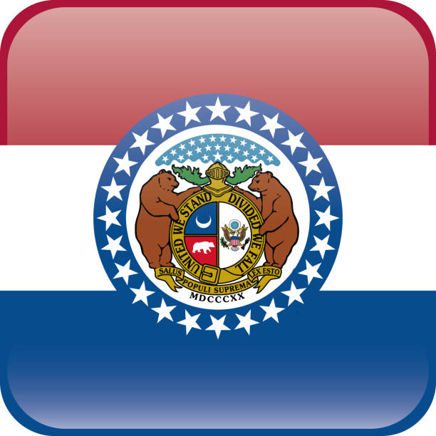 istock Cube federal state flag of MISSOURI 2183907001