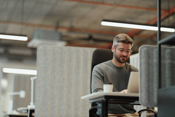 istock Modern Businessman Working in Contemporary Office Space 2183915026