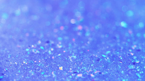 istock Sparkling paint flow wet glitter texture blue gel 2183915808