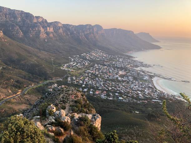 istock Sunrise at Lion’s Head Mountain in Cape Town 2183918338