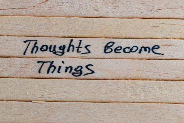 thoughts become, I can, positive thoughts to increase self esteem High quality photo.