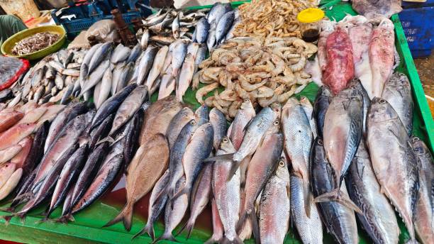 istock Tuna fish sold in traditional markets 2183921884