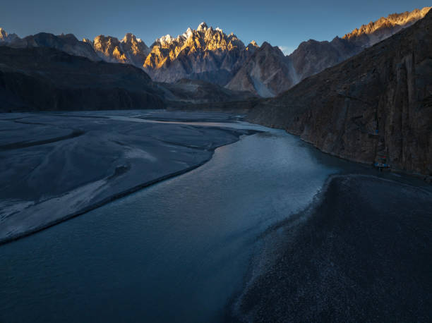 istock Hunza river and Karakoram range mountain himalayas along Karakoram highway,Gilgit-Baltistan,Northern Pakistan. 2183921899