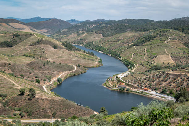 istock Panorama over the Tua River in Brunheda 2183961332