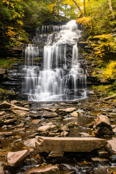 istock Waterfall of Ricketts Glen State Park 2183965883