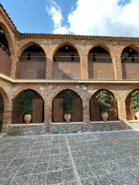 istock stone square with shutters and balconies 2183966501