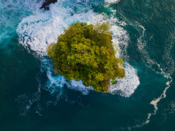 istock Landscape and seascape around Sawarna Beach 2183970873