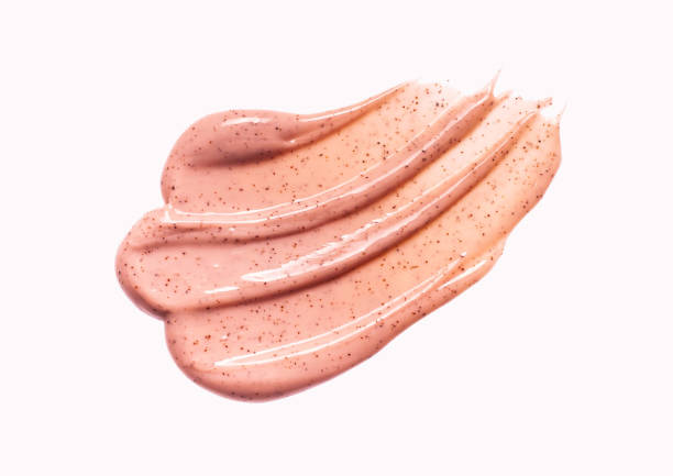 istock Scrub swatch with particles of grape, raspberry, cranberry or apricot seeds 2183976327