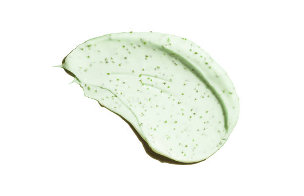 istock Scrub swatch with particles of grape, raspberry, cranberry or apricot seeds 2183976345