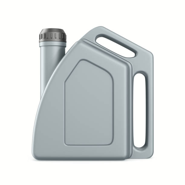 istock plastic canister motor oil on white background. Isolated 3D illustration 2183982060