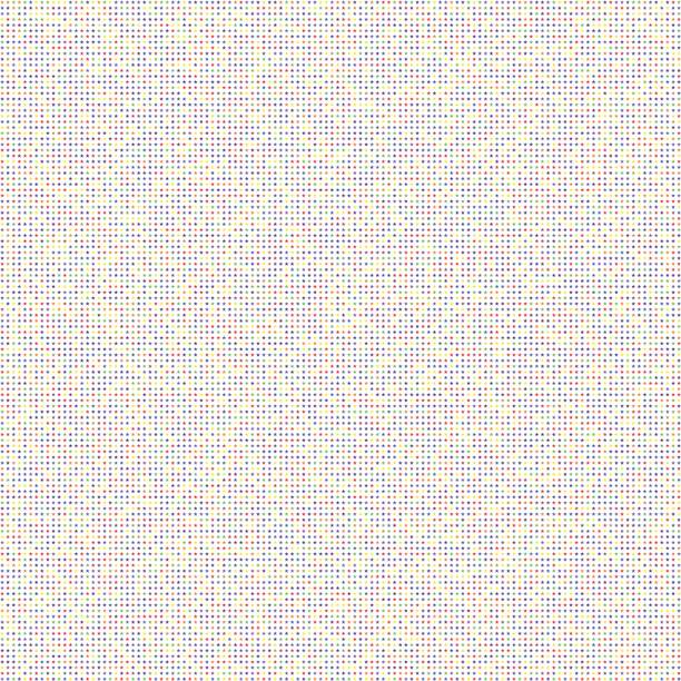 Backdrop with an infinity of stars and tiny brightly colored stars on a white background