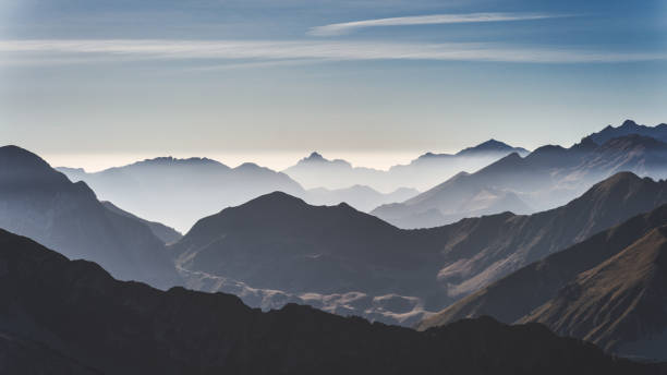 istock Horizontal panorama of hills 2184002495