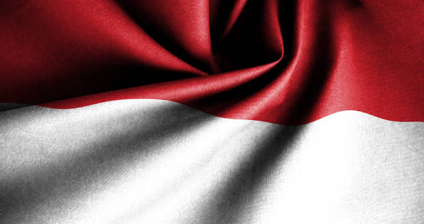 istock The flag is divided into two horizontal bands, with red on the top and white on the bottom. 2184006998