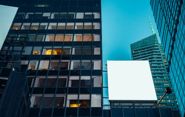 istock Blank Billboard in New York City at night 2184008146