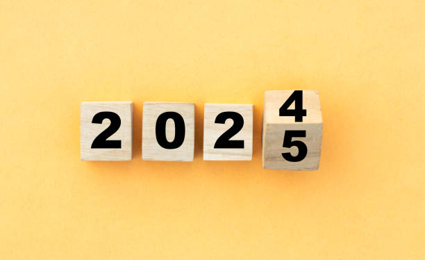 istock 2024 turn to 2025 New Year concept 2184045933