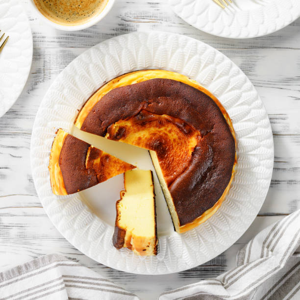 istock San Sebastian cheesecake 2184047823