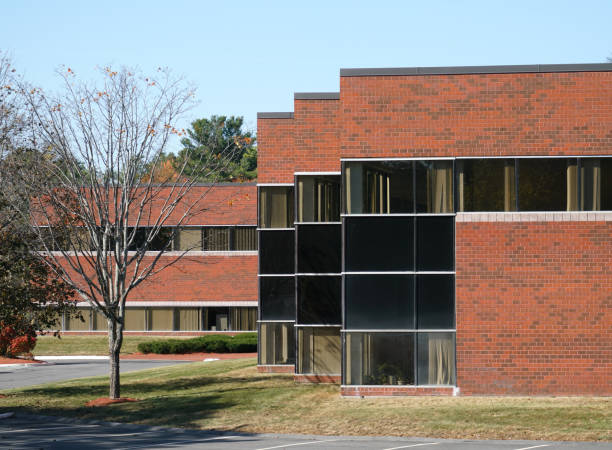 istock close up on modern company building exterior 2184059575