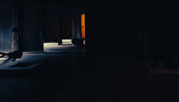 istock Subtle Glow in Traditional Japanese Interior 2184071042