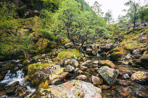 Hidden Valley view in the Scottish Highlands, UK